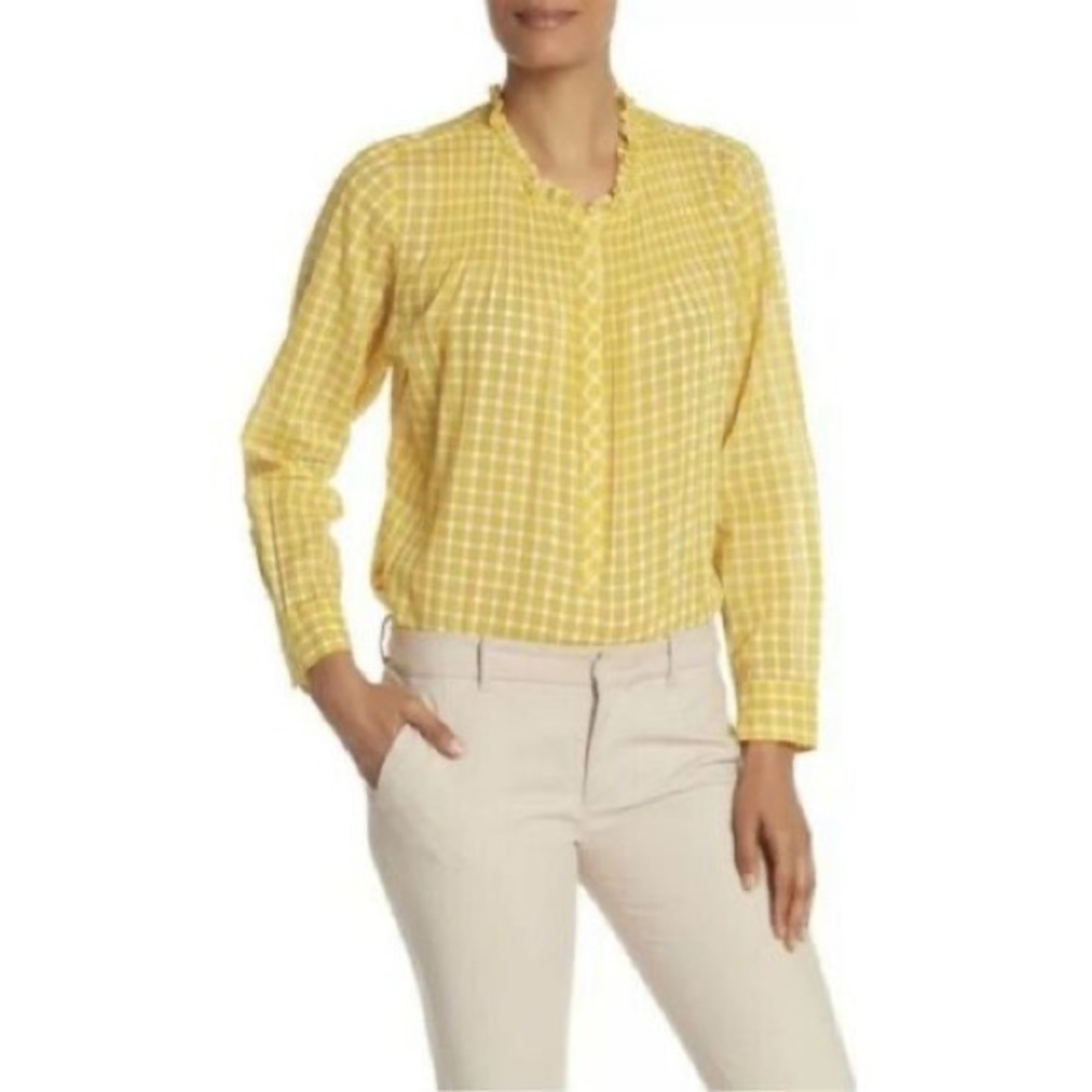 J. Crew pleated popover